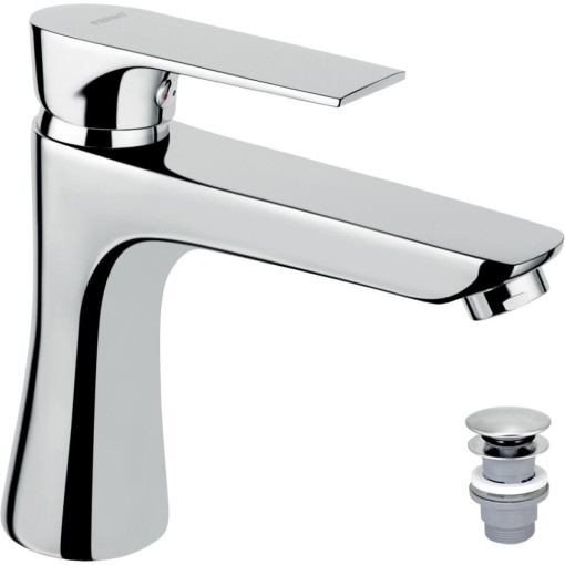NOVASERVIS - Umyvadlová stojánková baterie ALGEO SQUARE chrom 82003,0