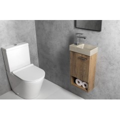 SAPHO - LATUS XI umyvadlová skříňka 30x53x16,5cm, dub Sherwood LT711-1515