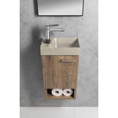 SAPHO - LATUS XI umyvadlová skříňka 30x53x16,5cm, dub Sherwood LT711-1515