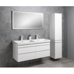 SAPHO - SITIA skříňka vysoká 35x172x32cm, 2x dvířka, levá/pravá, bílá mat SI230-3131