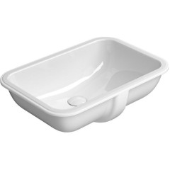GSI - PURA/CLASSIC keramické umyvadlo pod desku 38x55cm, bílá ExtraGlaze 724311