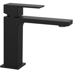 SAPHO - CUBEMIX stojánková umyvadlová baterie, černá mat CM002B