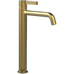 SAPHO - ICONIC stojánková umyvadlová baterie vysoká, zlato mat AF006GB