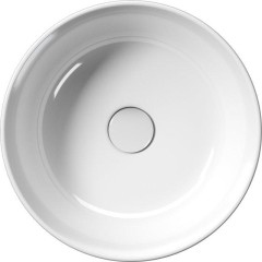 GSI - KUBE X keramické umyvadlo na desku, průměr 40cm, bílá ExtraGlaze 942611