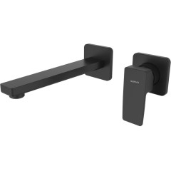 SAPHO - TURSI podomítková dvouprvková umyvadlová baterie, černá mat TI018B