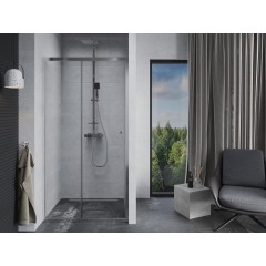 MEXEN - APIA posuvné dveře 115x190 cm 5mm chrom transparent 845-115-000-01-00
