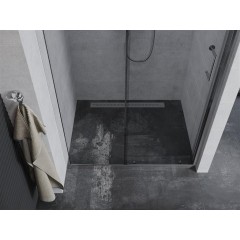 MEXEN - APIA posuvné dveře 115x190 cm 5mm chrom transparent 845-115-000-01-00