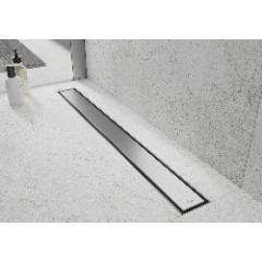 MEXEN - Flat 360 M13 odtokový žlab otočný cm nerez 2v1 100 1010100-40