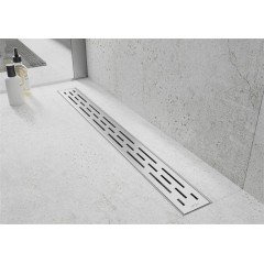 MEXEN - Flat M01 podlahový žlab 80 cm nerez 1020080-15