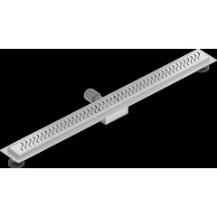 MEXEN - Flat M09 odtokový žlab 90 cm nerez 1028090-15