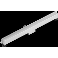 MEXEN - Flat žlab ke stěně 2v1 stěna 80 cm nerez 1030080