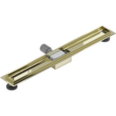 MEXEN - Flat odtokový žlab bez roštu 80 cm zlata 1515080