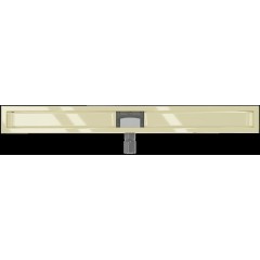 MEXEN - Flat odtokový žlab bez roštu 90 cm zlata 1515090