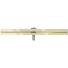 MEXEN - Flat 360 Slim podlahový žlab 90 cm otočný zlato 1541090
