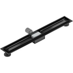 MEXEN - Flat odtokový žlab bez roštu 80 cm černá 1715080