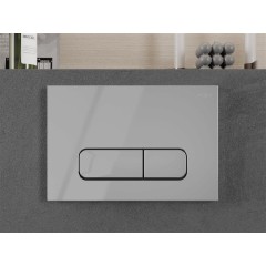 MEXEN - Fenix02 lesklý chrom tlačítko flush /kompatibilní s Geberit Sigma UP300 a UP320/ 600201