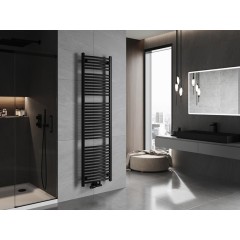 MEXEN - Ares otopný žebřík/radiátor 1800x500 mm, 820 W,černá W102-1800-500-00-70