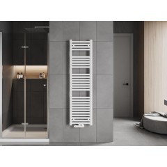 MEXEN - Hades otopný žebřík/radiátor 1500 x 400 mm, 574 W, bílá W104-1500-400-00-20