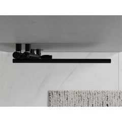 MEXEN - Neptun otopný žebřík/radiátor 900 x 500 mm, 369 W,černá W101-0900-500-00-70