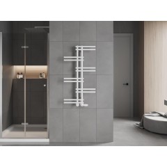 MEXEN - Jari otopný žebřík/radiátor 1005 x 550 mm, 339 W, bílá W115-1005-550-00-20