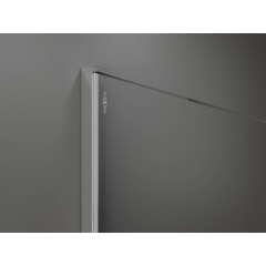 MEXEN - KIOTO Sprchová zástěna WALK-IN 110x200 cm 8 mm, chrom, matné sklo 800-110-101-01-30