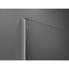 MEXEN - KIOTO Sprchová zástěna WALK-IN 110x200 cm 8 mm, chrom, černý vzor 2 800-110-101-01-78