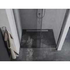 MEXEN - APIA posuvné dveře 115x190 cm 5mm chrom transparent 845-115-000-01-00