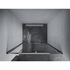 MEXEN - APIA posuvné dveře 115x190 cm 5mm chrom transparent 845-115-000-01-00