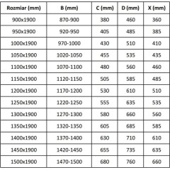 MEXEN - APIA posuvné dveře 115x190 cm 5mm chrom transparent 845-115-000-01-00