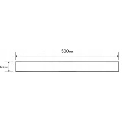 MEXEN - Rošt M09pro žlab 50 cm nerez 1028050