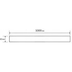 MEXEN - Rošt M15 pro žlab 100 cm zlato 1524100