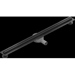 MEXEN - Flat 360 Slim podlahový žlab 90 cm otočný černá 1741090