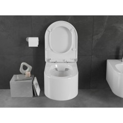 MEXEN - Sofia Závěsná WC mísa včetně sedátka, bílá 30798000