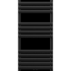 MEXEN - Jowisz otopný žebřík/radiátor 1200 x 600 mm, 594 W, černá W107-1200-600-00-70