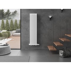 MEXEN - Dallas otopný žebřík/radiátor 1600 x 360 mm, 1039 W, bílá W214-1600-360-00-20