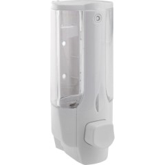 AQUALINE - Dávkovač mýdla nástěnný, 350ml, bílá 72027