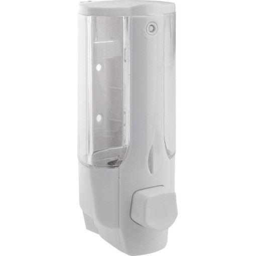 AQUALINE - Dávkovač mýdla nástěnný, 350ml, bílá 72027