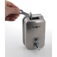 SAPHO - Dávkovač mýdla 600ml, nerez mat 03001.06.S