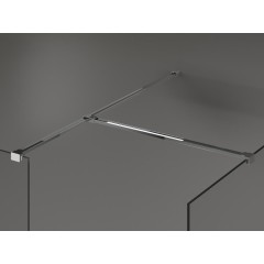 MEXEN - Spojka stabilizačních vzpěr pro sprchové zástěny Kioto chrom 800-09-01