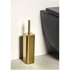 Gedy - JACK WC štětka na postavení, zlato mat 133488