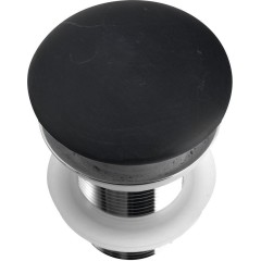 SAPHO - BLOK umyvadlová výpust 5/4“, click-clack, zátka matný černý marquin 2401-931