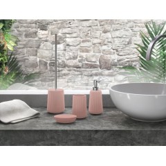 Gedy - MARIKA WC štětka na postavení, růžová MK3310