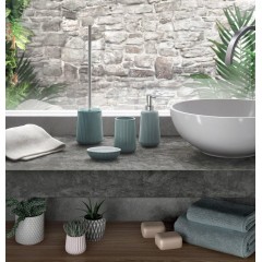 Gedy - MARIKA WC štětka na postavení, azzurro MK3362