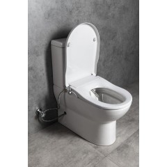 SAPHO - CLEAN STAR bidetové sedátko, D-tvar LB402