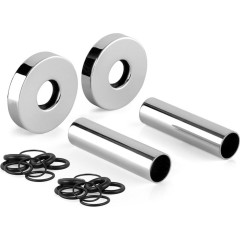 Bruckner - WICHER krycí rozeta kulatá, pár, chrom 600.316.1