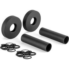 Bruckner - WICHER krycí rozeta kulatá, pár, černá mat 600.316.6