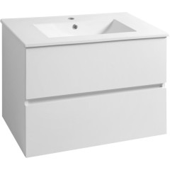 AQUALINE - PANEDA umyvadlová skříňka 74,5x55x45,2cm, bílá PN275