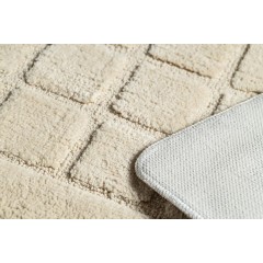 RIDDER - DELHI Koupelnová předložka 50x80cm s protiskluzem, 100% polyester, béžová 1712311