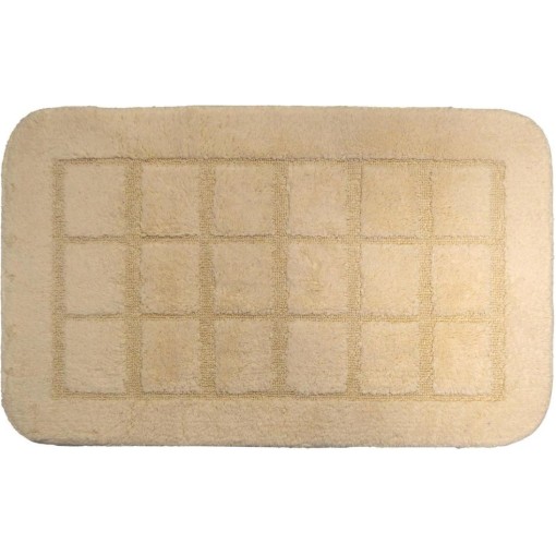 RIDDER - DELHI Koupelnová předložka 50x80cm s protiskluzem, 100% polyester, béžová 1712311
