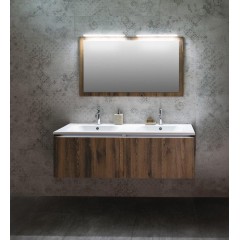 SAPHO - FELINA LED svítidlo, 10 W, 458x15x112 IP44, chrom FE045